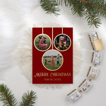 Moderna foto en baudible de navidad navideña