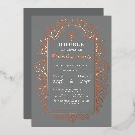 Tarjeta Festiva Con Relieve Metalizado Nacimiento gris. Tarjeta de vacaciones de Relieve 