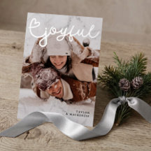 Navidad Alegre Añade Tu Propia Foto y Texto