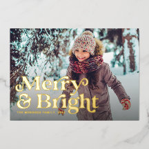 Navidades de fotografía tipo uno con retro Merry y