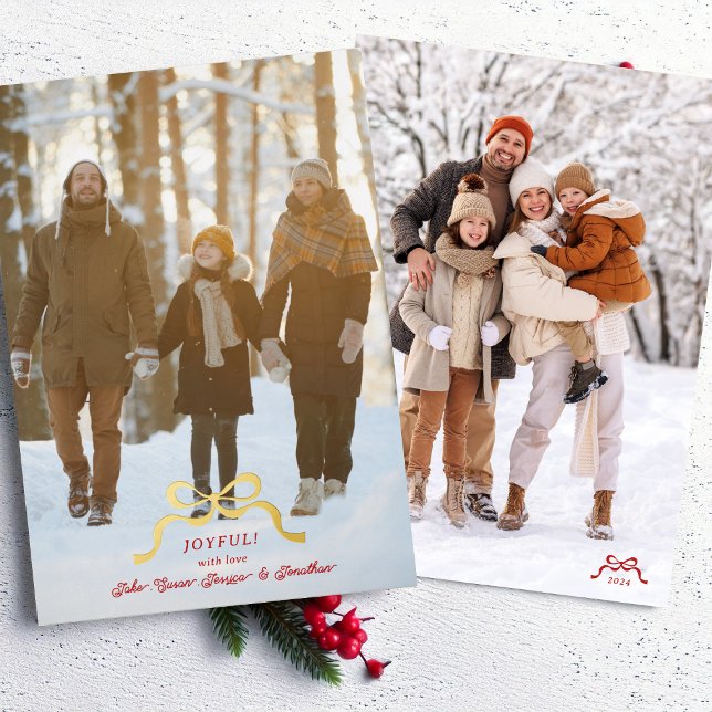 Tarjeta Festiva Con Relieve Metalizado navidades de oro modernos y elegantes (Subido por el creador)