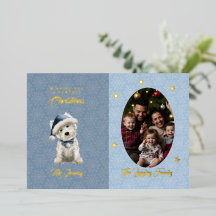 Navidades De White Westie Y Familiares