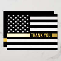 Personalizado Dispatchers Thin Gold Line Apreciaci