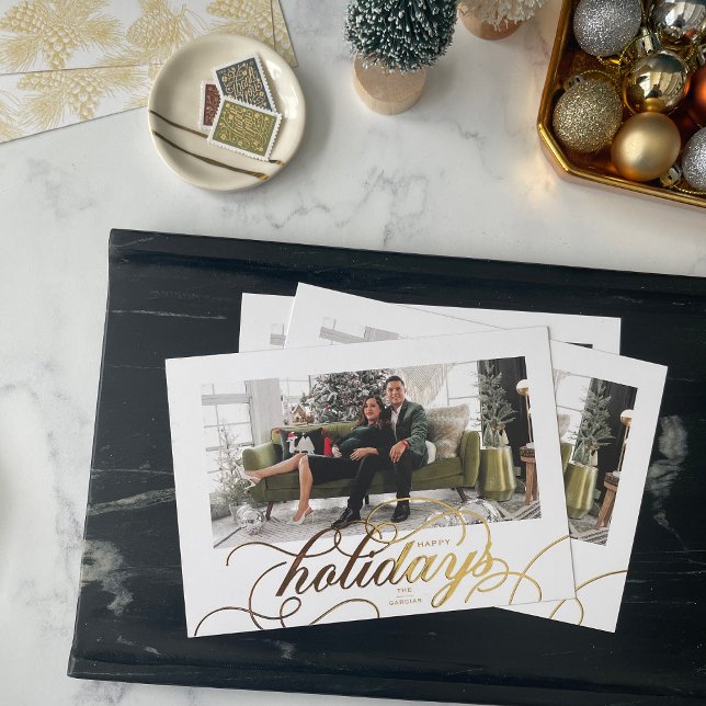 Tarjeta Festiva Con Relieve Metalizado Relieve metalizado elegante florece con escritura  (Subido por el creador)