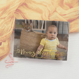 Tarjeta Festiva Con Relieve Metalizado Relieve metalizado Meowy Navidades Navidades de ga