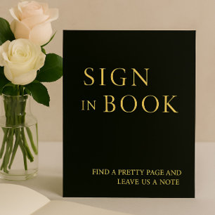 Tarjeta Festiva Con Relieve Metalizado Relieve metalizado minimalista de Rótulo de libros