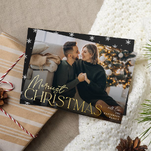 Tarjeta Festiva Con Relieve Metalizado Saludo festivo   Los Navidades más valiosos, foto 