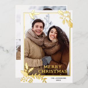 Tarjeta Festiva Con Relieve Metalizado Sparkle Merry Christmas 4 FOTOGRAFÍA Saludando el 