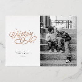 Tarjeta Festiva Con Relieve Metalizado Tarjeta de Relieve metalizado de ferias navideñas 