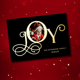 Tarjeta Festiva Con Relieve Metalizado Tarjeta de vacaciones con lámina de oro real fotog