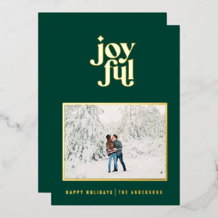 Tarjeta Festiva Con Relieve Metalizado tarjeta de vacaciones de papel de aluminio con 1 f