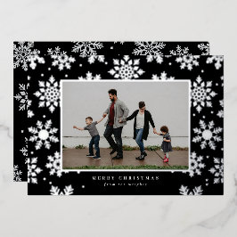 Tarjeta Festiva Con Relieve Metalizado Tarjeta fotográfica prensada con papel de aluminio