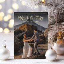 Tarjeta navideña de Relieve metalizado de marco na