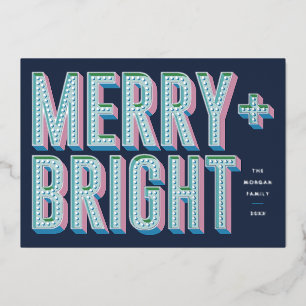 Tarjeta Festiva Con Relieve Metalizado Tarjeta navideña de Relieve metalizado marqués bri