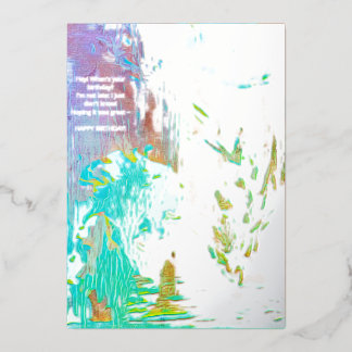 TARJETA FESTIVA CON RELIEVE METALIZADO "TARJETAS DE MAGHIE" #CARDSBYMAGHIE CARDSBYMAGHIE.