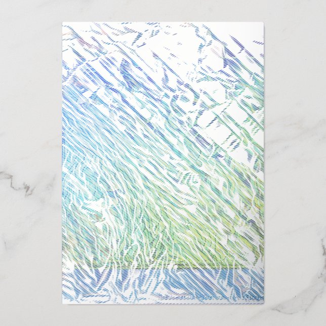 TARJETA FESTIVA CON RELIEVE METALIZADO "TARJETAS DE MAGHIE" #CARDSBYMAGHIE CARDSBYMAGHIE. (Anverso)