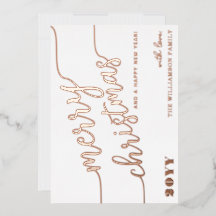 Tipografía de escritura minimalista Feliz Moda nav