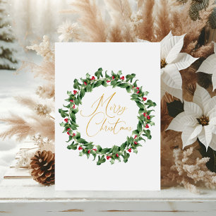 Tarjeta Festiva Con Relieve Metalizado Typografía moderna Tarjeta de Relieve metalizado d