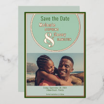 Verde de la Fábrica de la Moneda minimalista con R