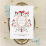 Tarjeta Festiva Con Relieve Metalizado Vintage Christmas Holiday Gold Escudo<br><div class="desc">Una elegante y vintage carta de vacaciones personalizado. Una tarjeta de personalizado sin foto, perfecta para tarjetas de vacaciones familiares, tarjetas de Navidad para empresas, o familiares y amigos. Esta tarjeta cuenta con un escudo de Relieve metalizado vintage con color de agua pintada a mano y cinta adhesiva. Apropiado e...</div>