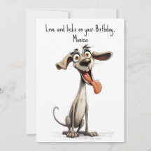 Con texto personalizado, 🐶 blanco 🤪 loco