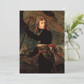 Tarjeta Festiva Concentración de Napoleón Bonaparte en la batalla 