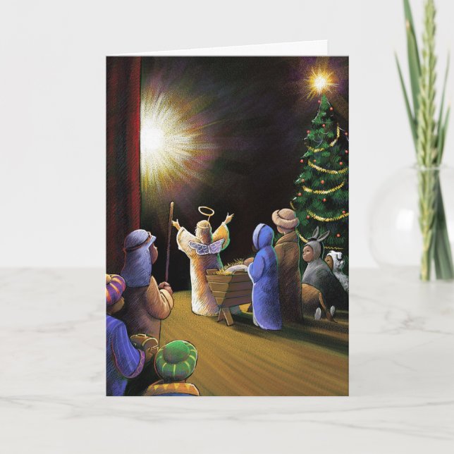 Tarjeta Festiva Concurso de navidades (Anverso)