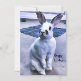 Tarjeta Festiva Conejito bonito