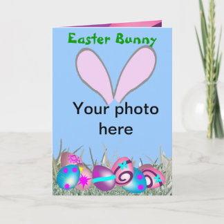 Tarjeta Festiva Conejito de pascua
