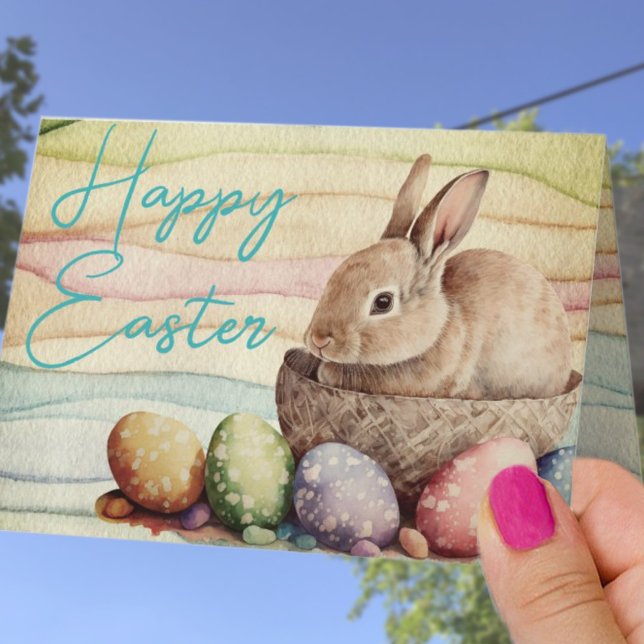 Tarjeta Festiva Conejo conejo conejo chiflado en un Personalizado  (Subido por el creador)