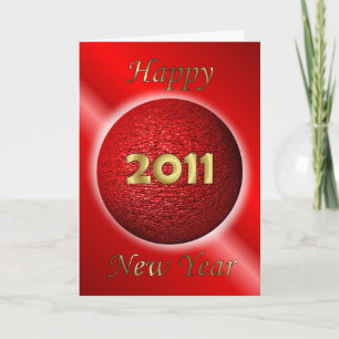 Tarjeta Festiva Conejo de Año Nuevo Chino Feliz Año Nuevo 2011