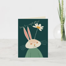 Conejo de dibujos animados, día de San Valentín