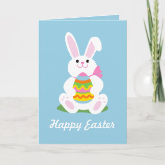 Tarjeta Festiva Conejo de Pascua