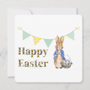 Tarjeta Festiva Conejo de Pascua