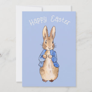 Tarjeta Festiva conejo de Pascua