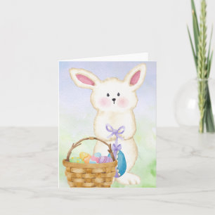 Tarjeta Festiva Conejo de Pascua