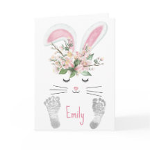 Conejo de Pascua de Nieta