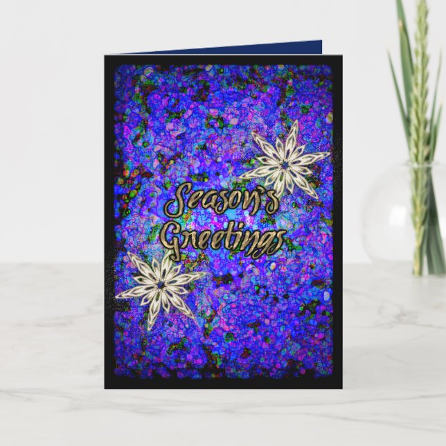 Tarjeta Festiva Confetti (Anverso)