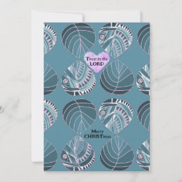 Tarjeta Festiva Confía en que el Señor Pescado abandone a los Navi