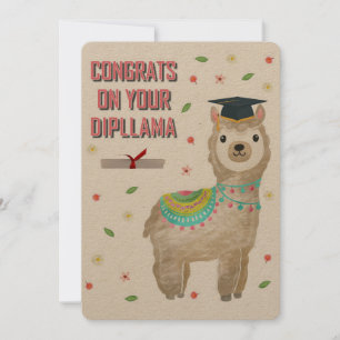 TARJETA FESTIVA ¡CONGRAMAS EN TU DIPLLAMA!