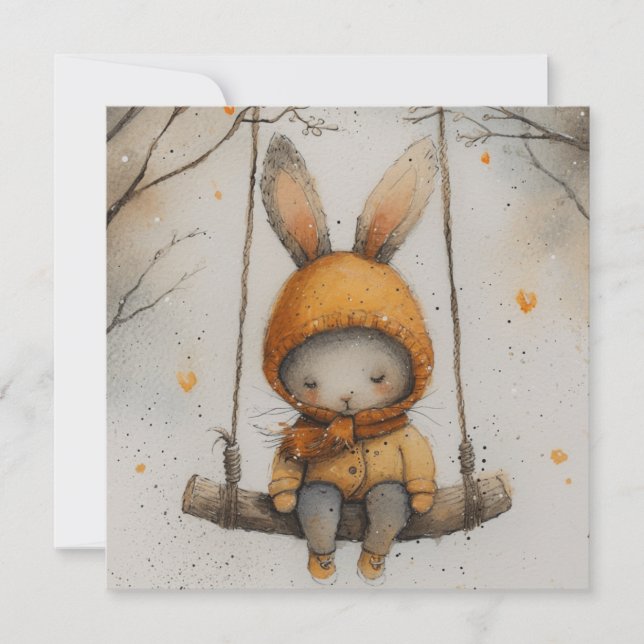 Tarjeta Festiva Conjuntos de licitaciones: Expresiones encantadora (Anverso)