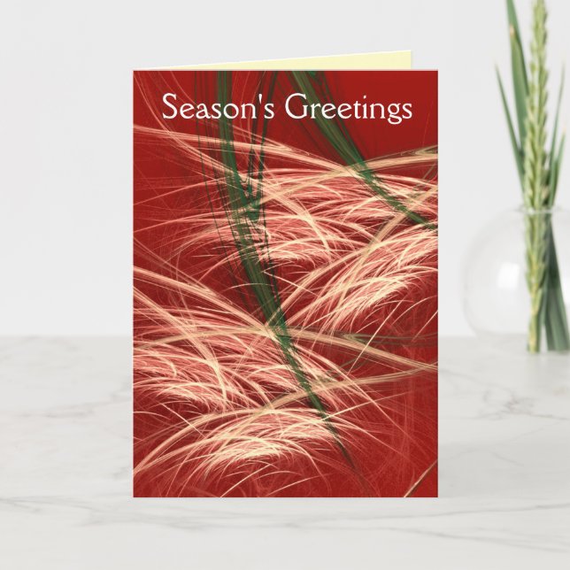 TARJETA FESTIVA CONOS DE LA NIEVE (Anverso)