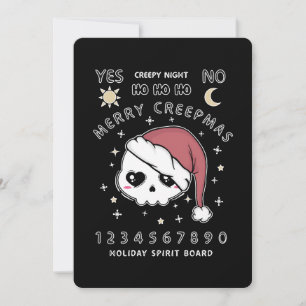 Tarjeta Festiva Consejo de Espíritus de Creepsmas de Cerezo