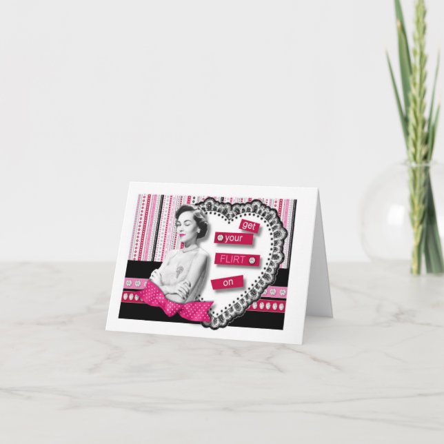 Tarjeta Festiva Consiga a su LIGÓN encendido (Anverso)