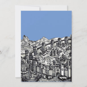 Tarjeta Festiva Constantinopla capital del Imperio Romano