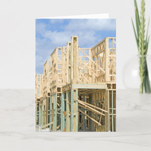 Tarjeta Festiva Construcción de Condo