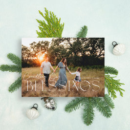 Tarjeta Festiva Contando nuestras bendiciones