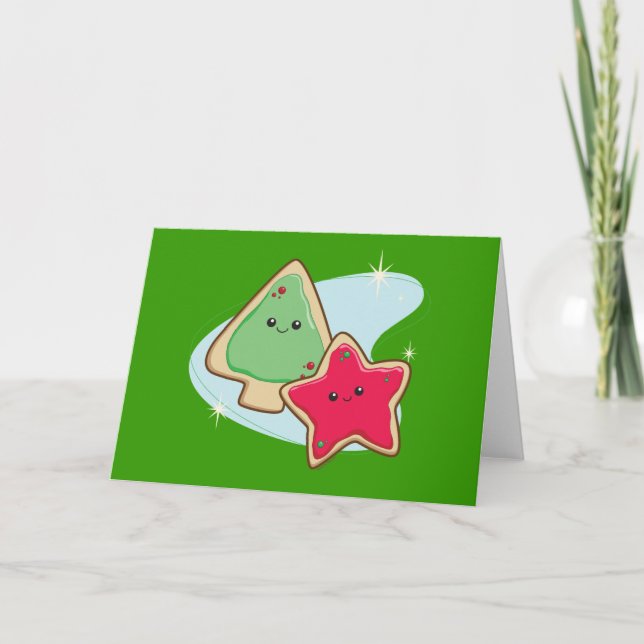 Tarjeta Festiva Cookies (Anverso)