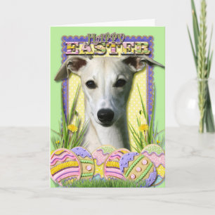 Tarjeta Festiva Cookies de Huevo de Pascua - Whippet