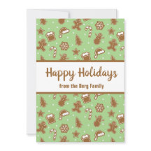 Cookies de pan de jengibre - Bandera del jardín